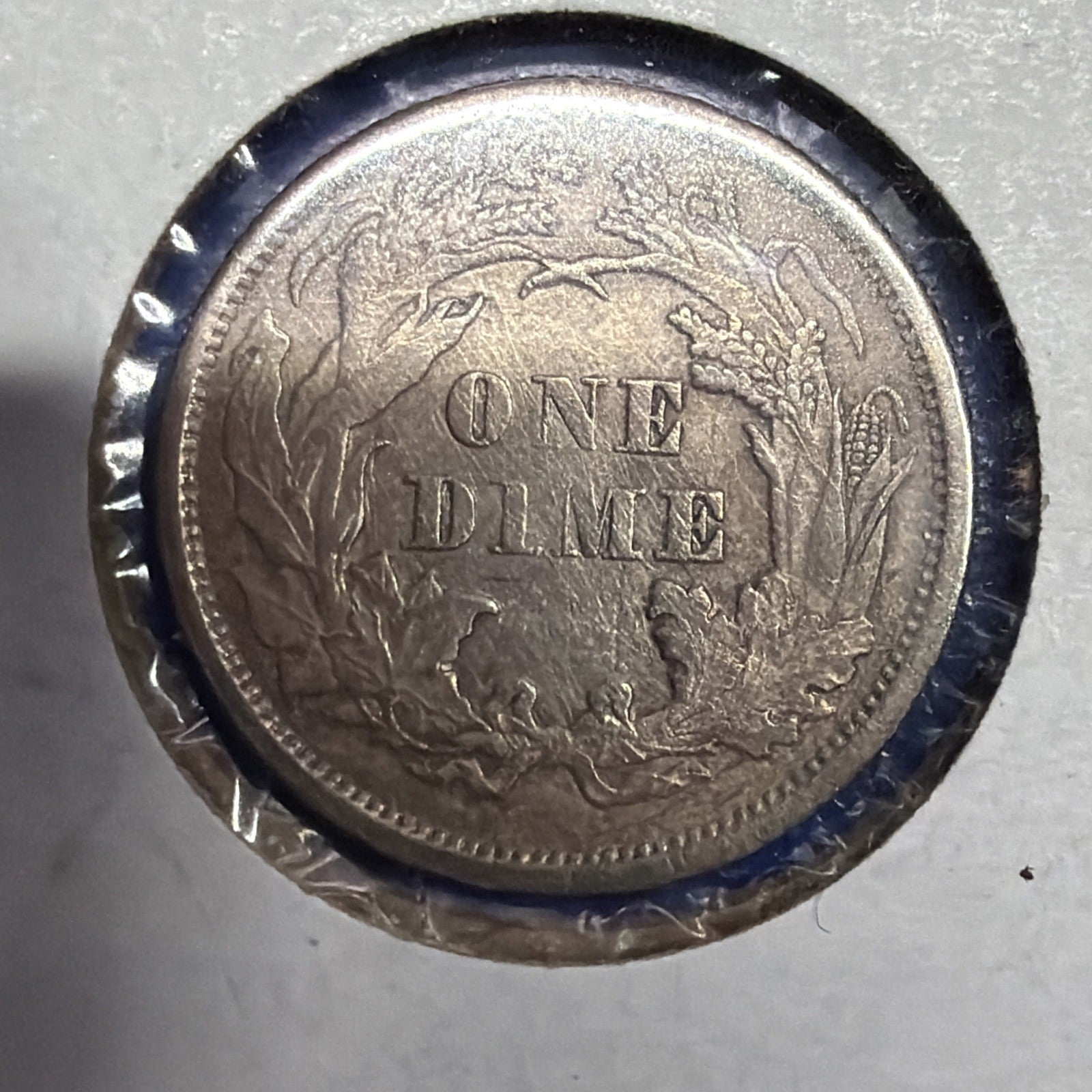 1876 P Seated Liberty 90% Silver Dime High Grade XF + Appearance VERY Nice Coin