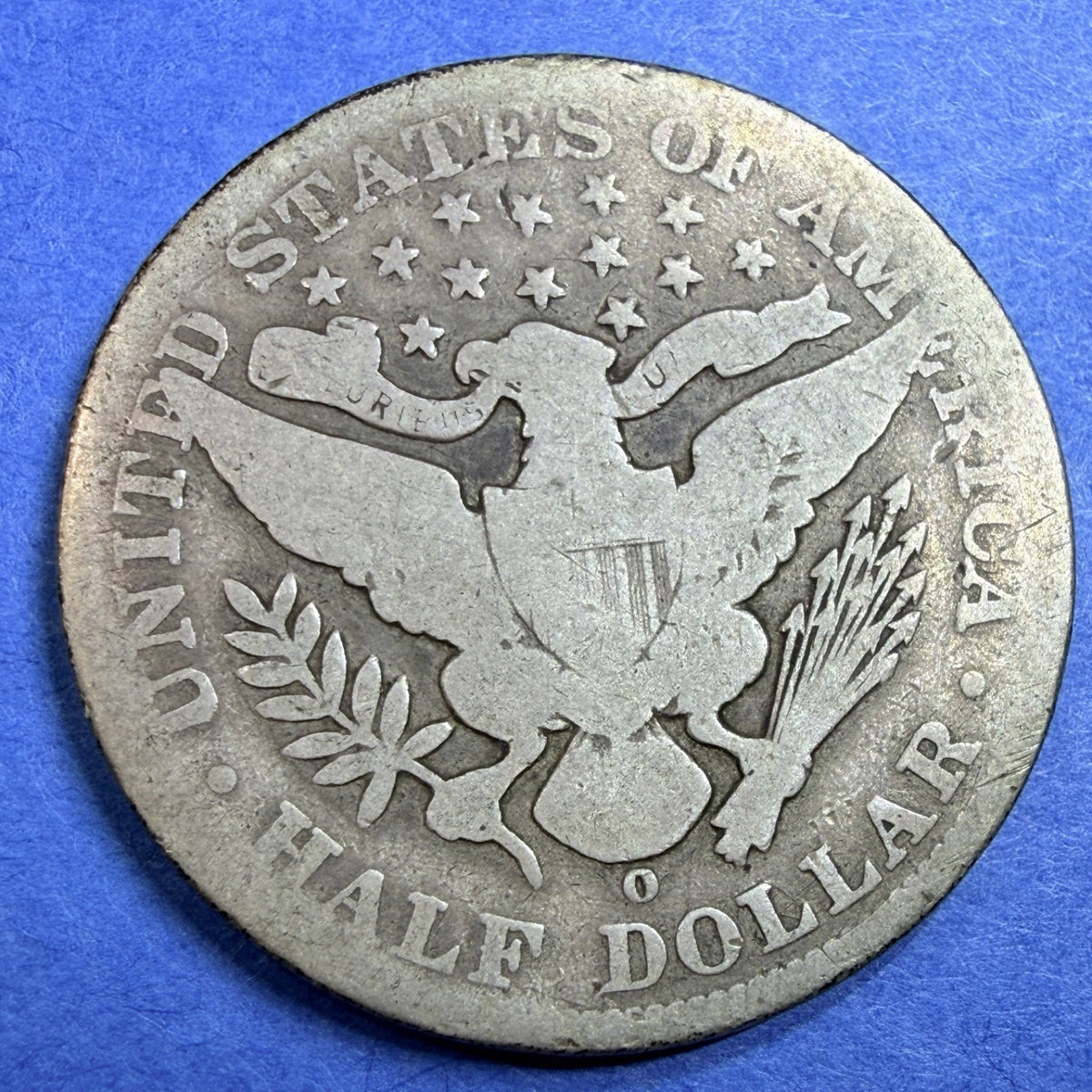1903-O Barber Half Dollar 50C G Good New Orleans Mint 90% Silver US Coin