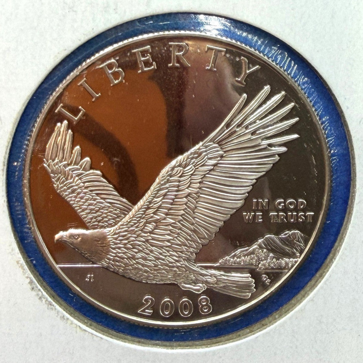 4 Coin Commemorative Silver Dollar Proof Lot 1995 1997 2005 2008 90% Silver $1
