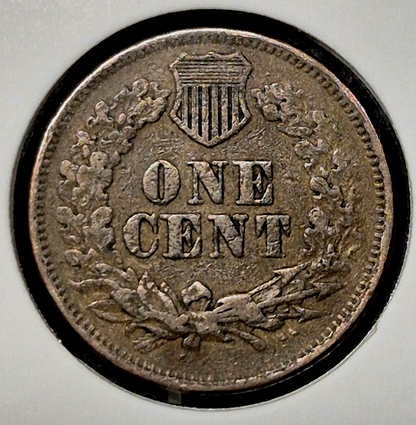 1860 Indian Head Cent, 90°+ CW Die Rotation, VF-XF Features * Video* Coin Shown