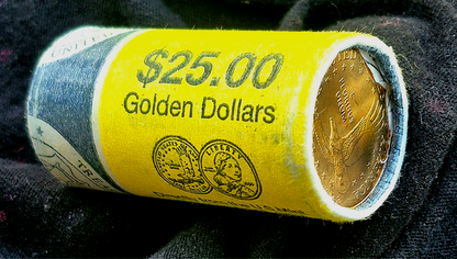 🔥GEM BU 2000-D Sacagawea Native American Dollar Coin from OBW US Mint Roll $1