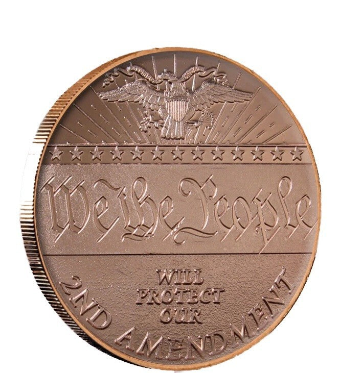 🔥 We The People 1 oz .999 Copper Round The 2nd Amendment - Right To Bear Arms
