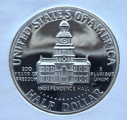 1976 S Kennedy 40% Silver Half Dollar Twentieth Century Silver Dollar Collection