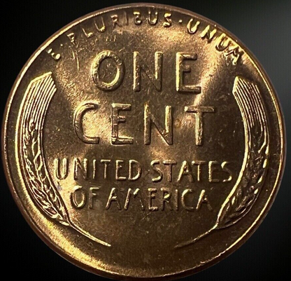 SET of 2 ✅ 1957 - P&D Lincoln Wheat 1c BRILLIANT UNCIRCULATED From OBW Roll