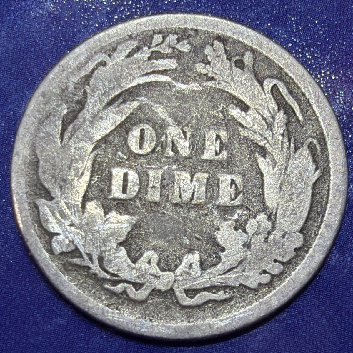 1892 Barber Dime 10C G Good 90% Silver First Year of Issue Philadelphia US Coin