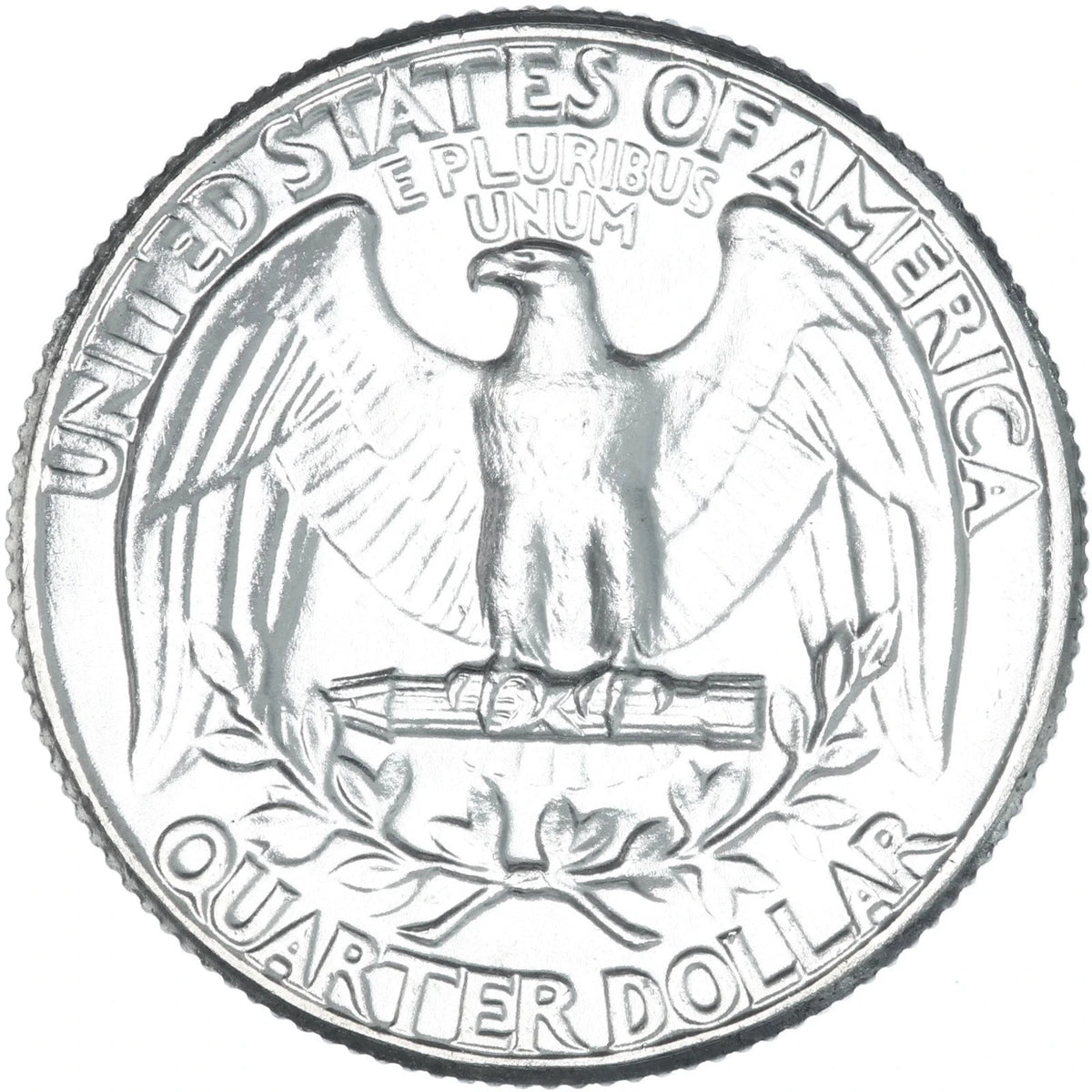 1964 P & D Washington Quarter 2 Coin Set BU 90% Silver Last Silver Year Coins
