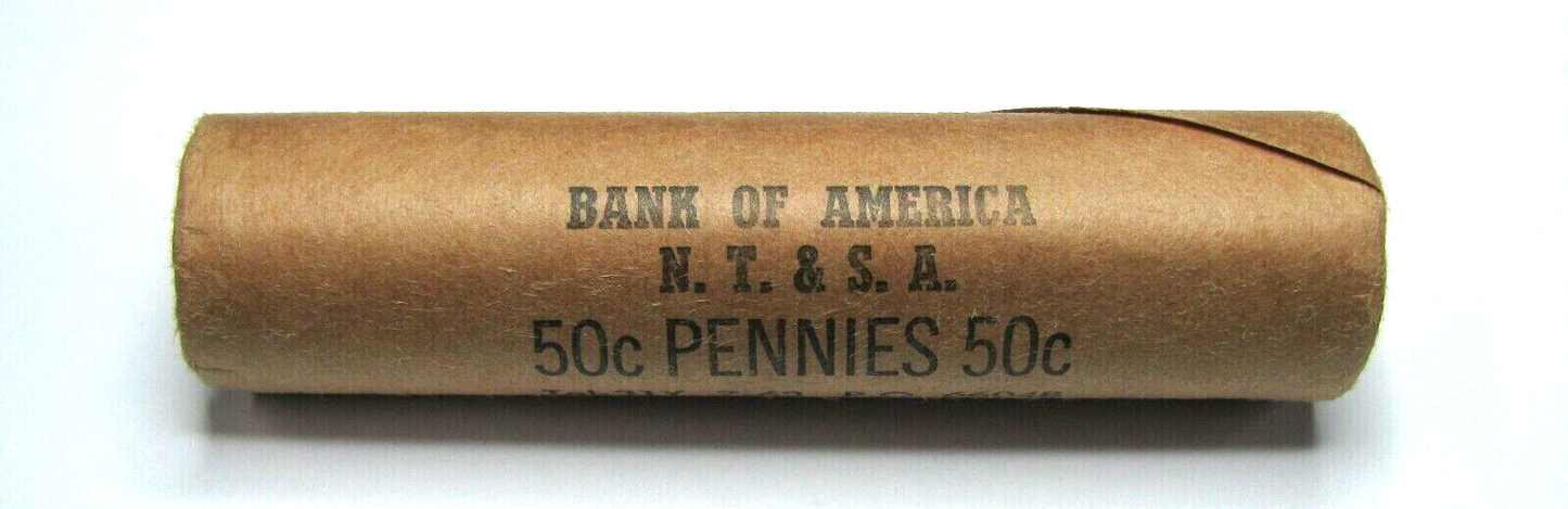 ✅ 1951 S Lincoln Wheat Cent GEM BU 1c BRILLIANT UNCIRCULATED From OBW Roll