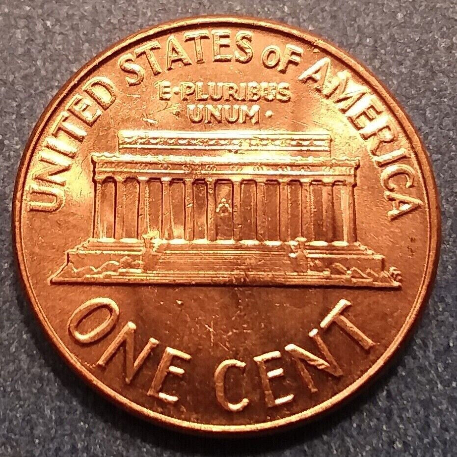 ✅ 1964-P BU UNC Lincoln Memorial 1c BRILLIANT UNCIRCULATED From OBW Roll