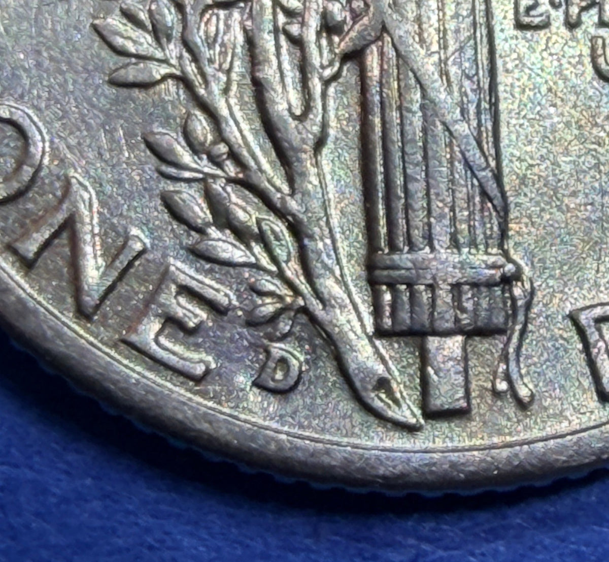 1940-D Mercury Dime 10C BU Uncirculated Toned 90% Silver Winged Liberty Coin
