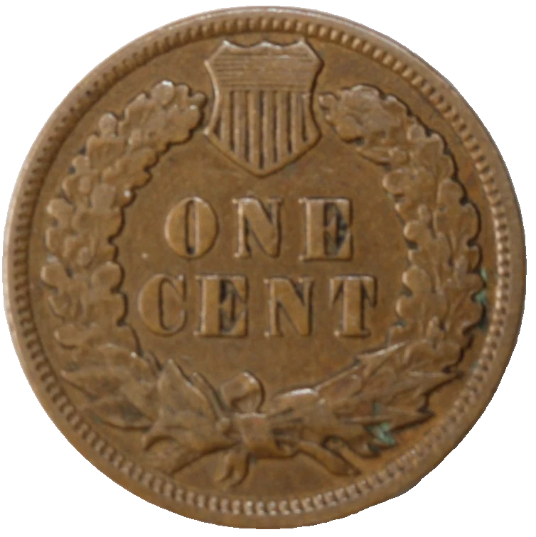 1904 Indian Head Cent Good-Fine (G-F) Average Circulated Condition Bronze Penny