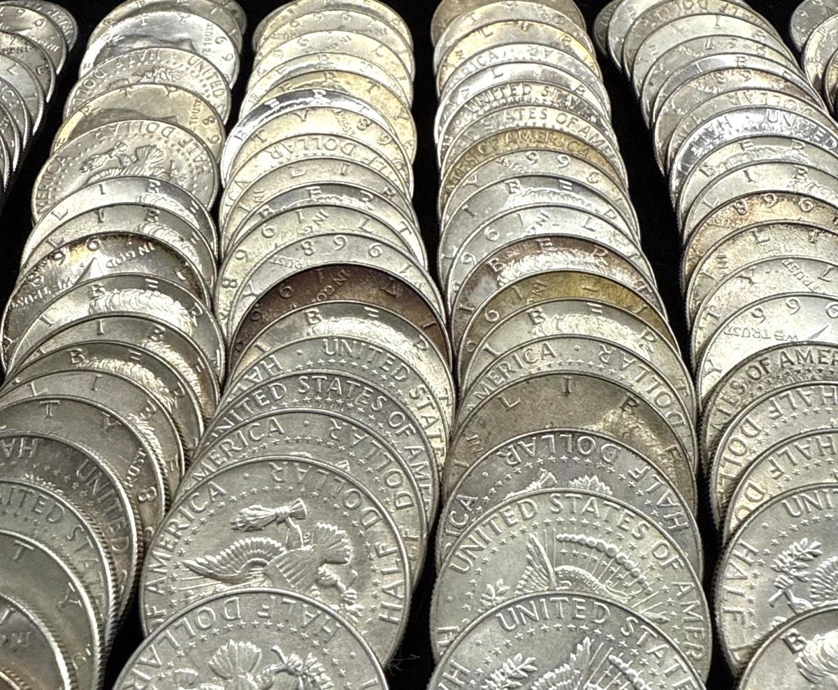 1965-1970 Kennedy Half Dollars 40% SILVER Coin Random Selection