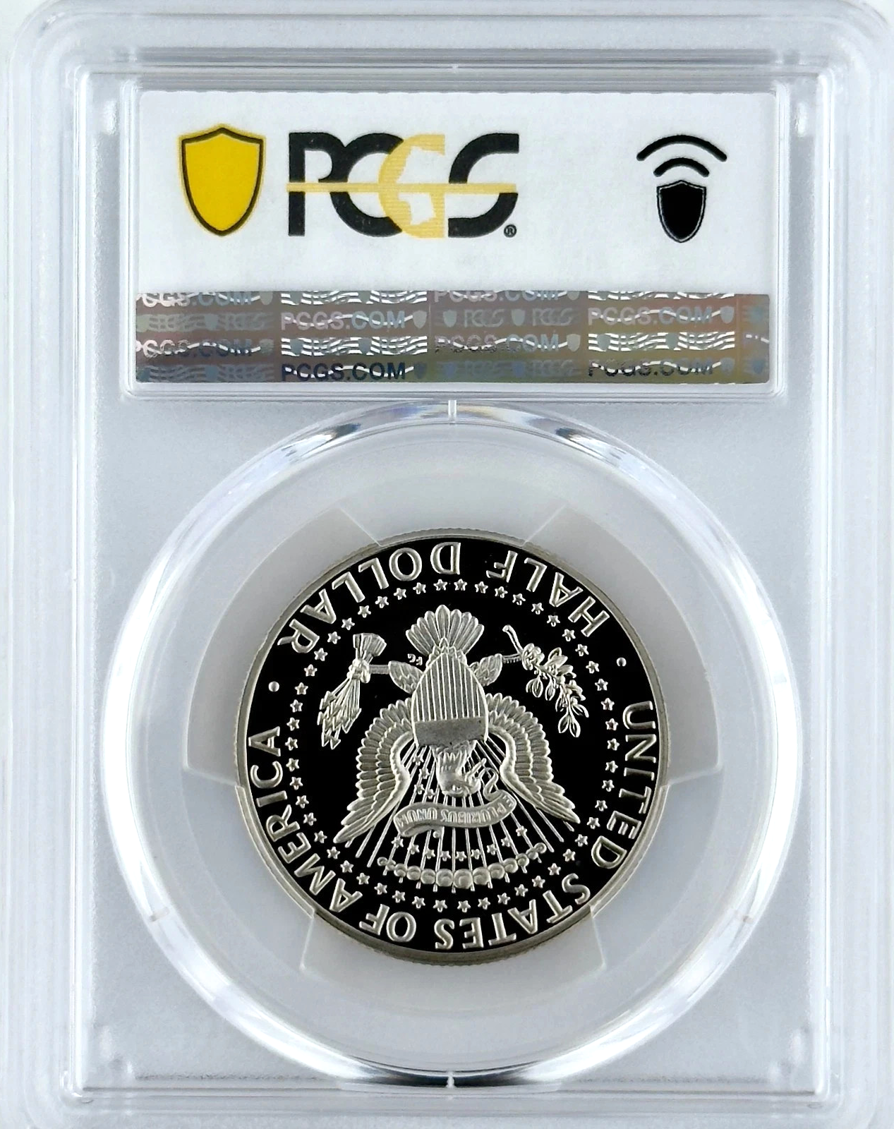 ⭐ 1989 S Kennedy Half Dollar PCGS PR70DCAM Beautiful 50c Proof Coin Sharp Strike