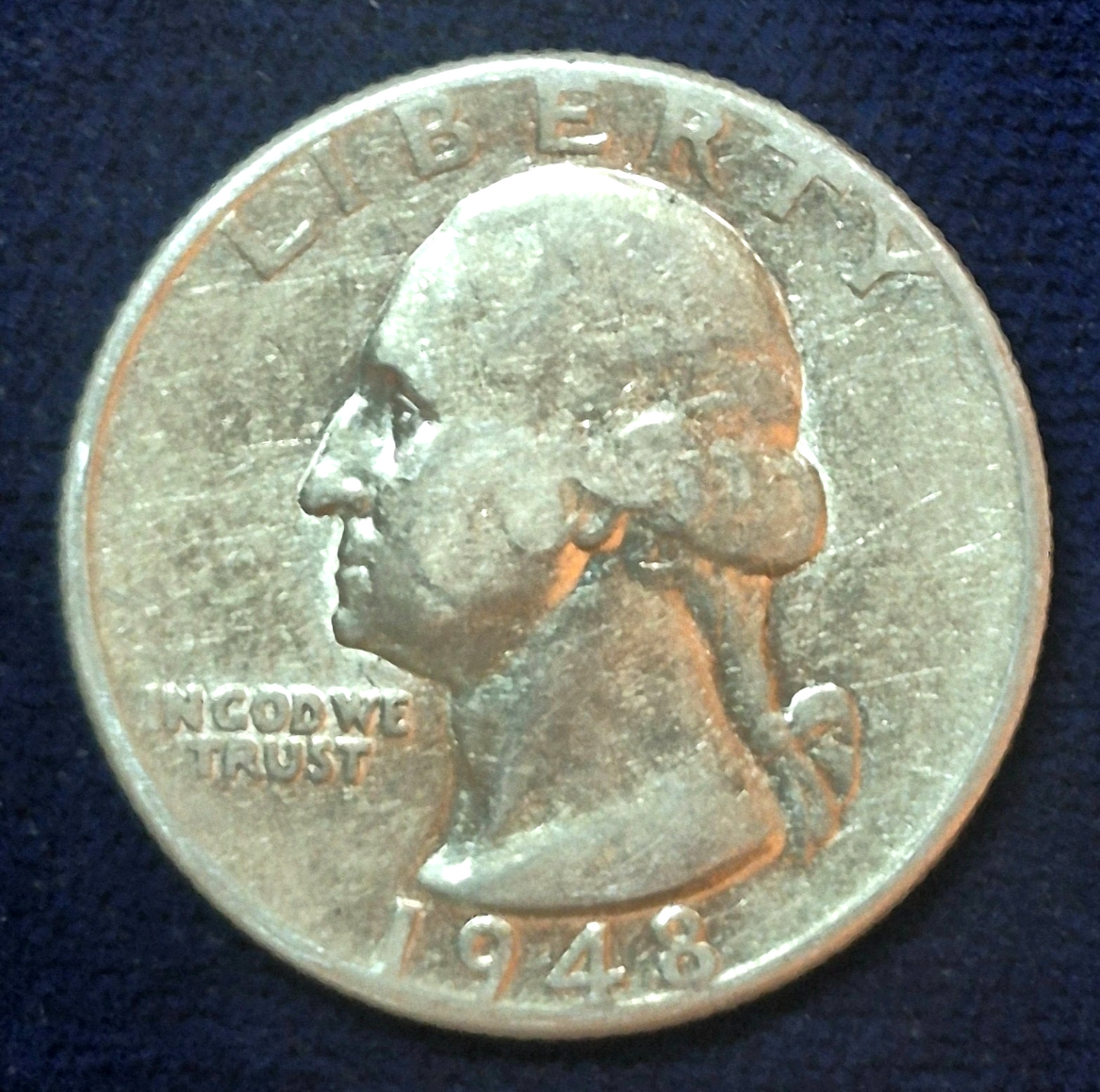 1948-P 1948-D 1948-S Washington Silver Quarter (3) Coin Matched Set 90% Silver