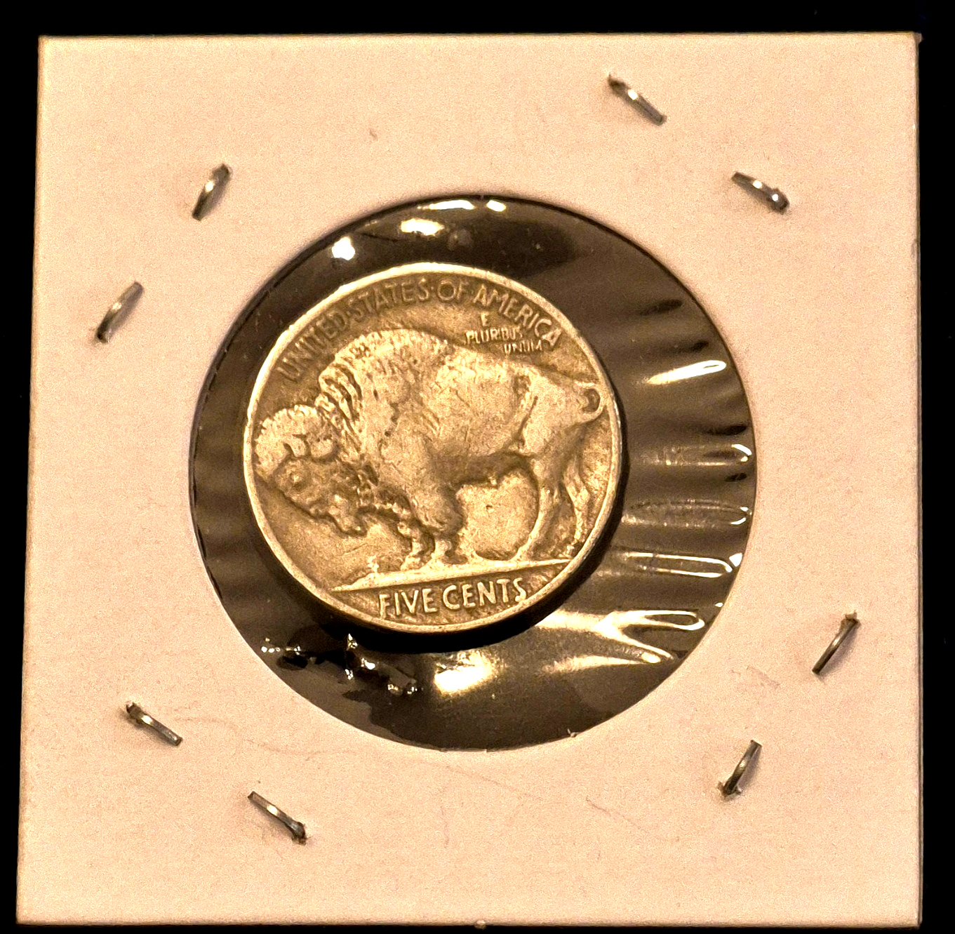 1935D Buffalo Nickel US Five Cent Coin Strong VF-XF Features 5C