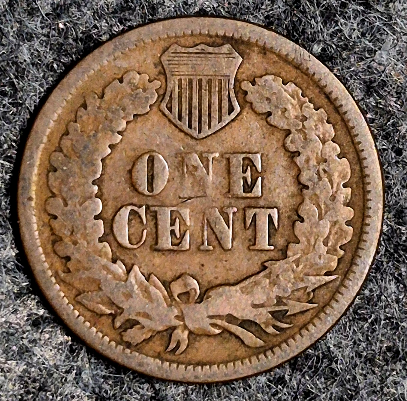1864 Indian Head Cent Penny Good Features Variety III, Coin Pictured 1C