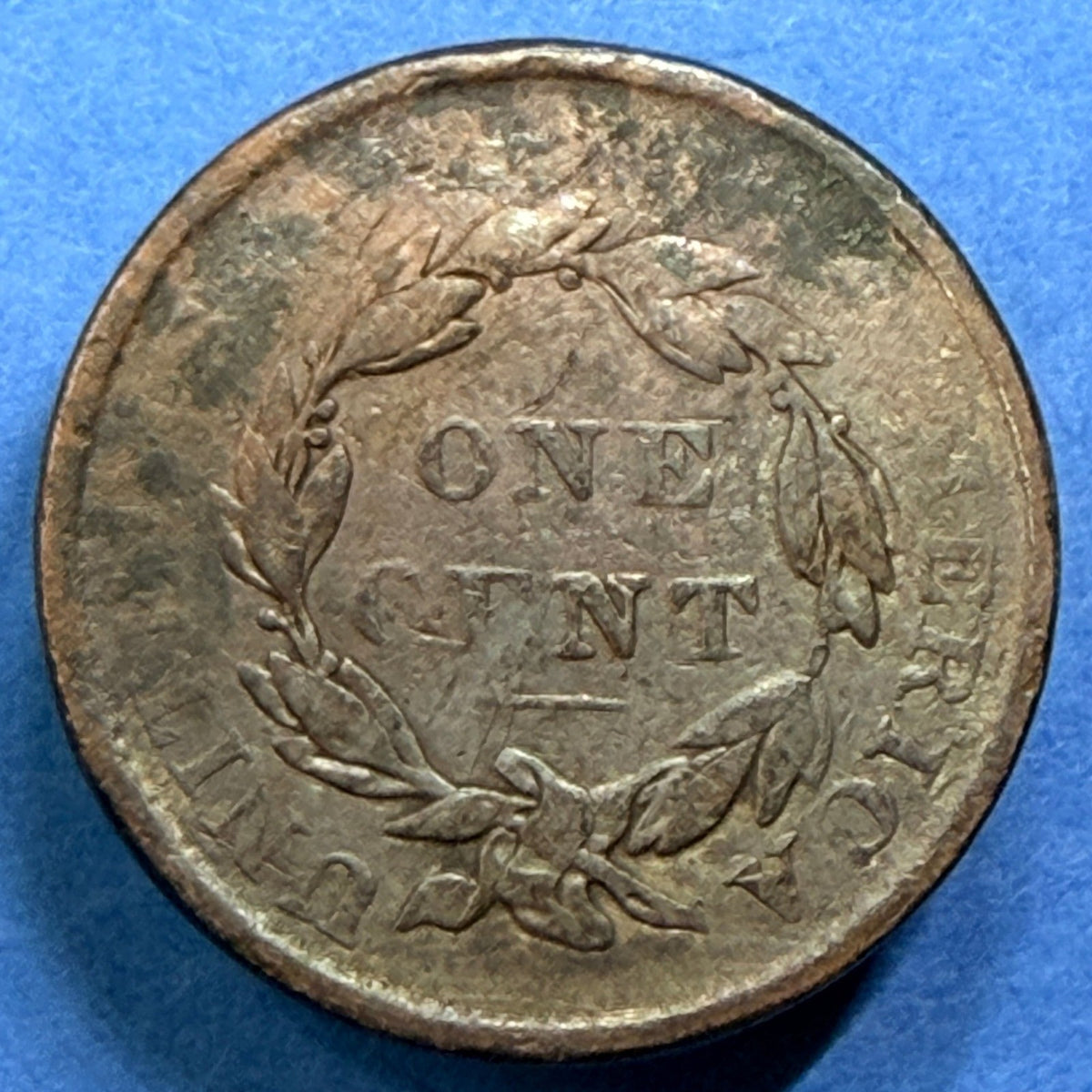 1827 Coronet Head Large Cent 1C VG Very Good Copper Penny Philadelphia US Coin