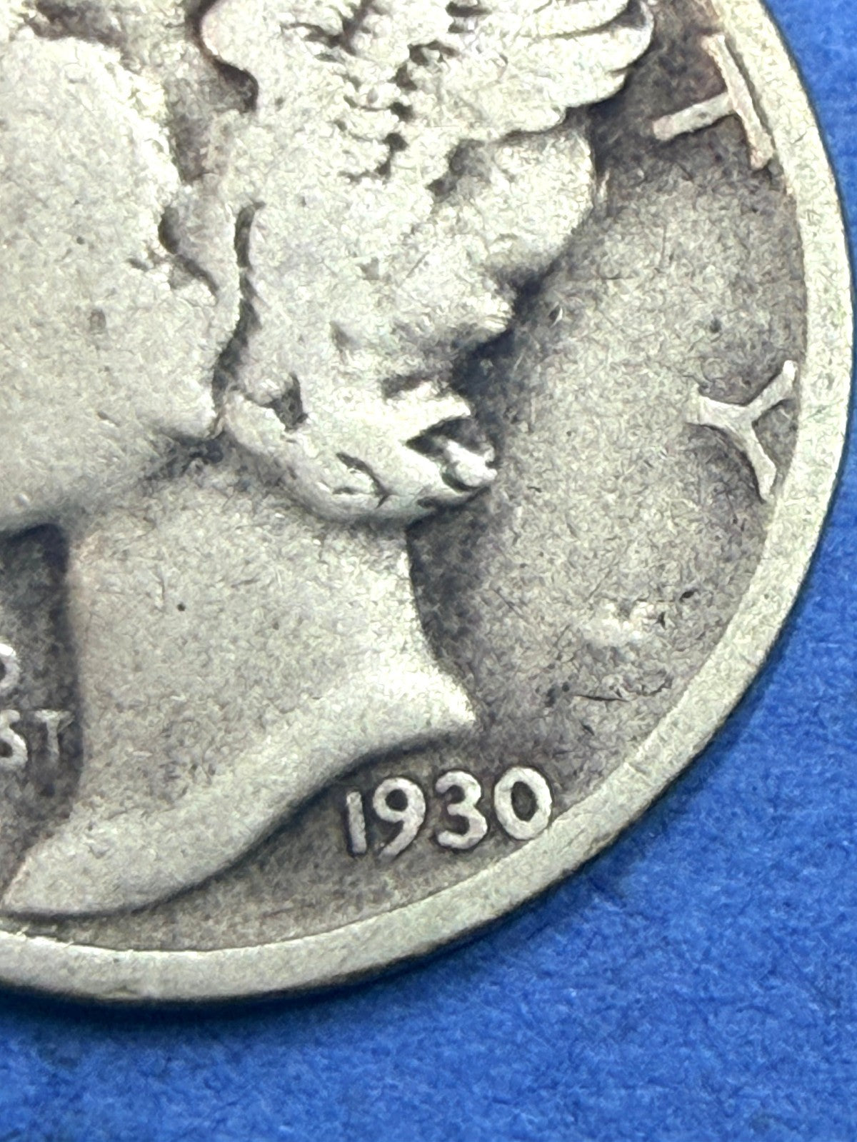 1930 Mercury Dime 10C F Fine Better Date 90% Silver Winged Liberty Head US Coin