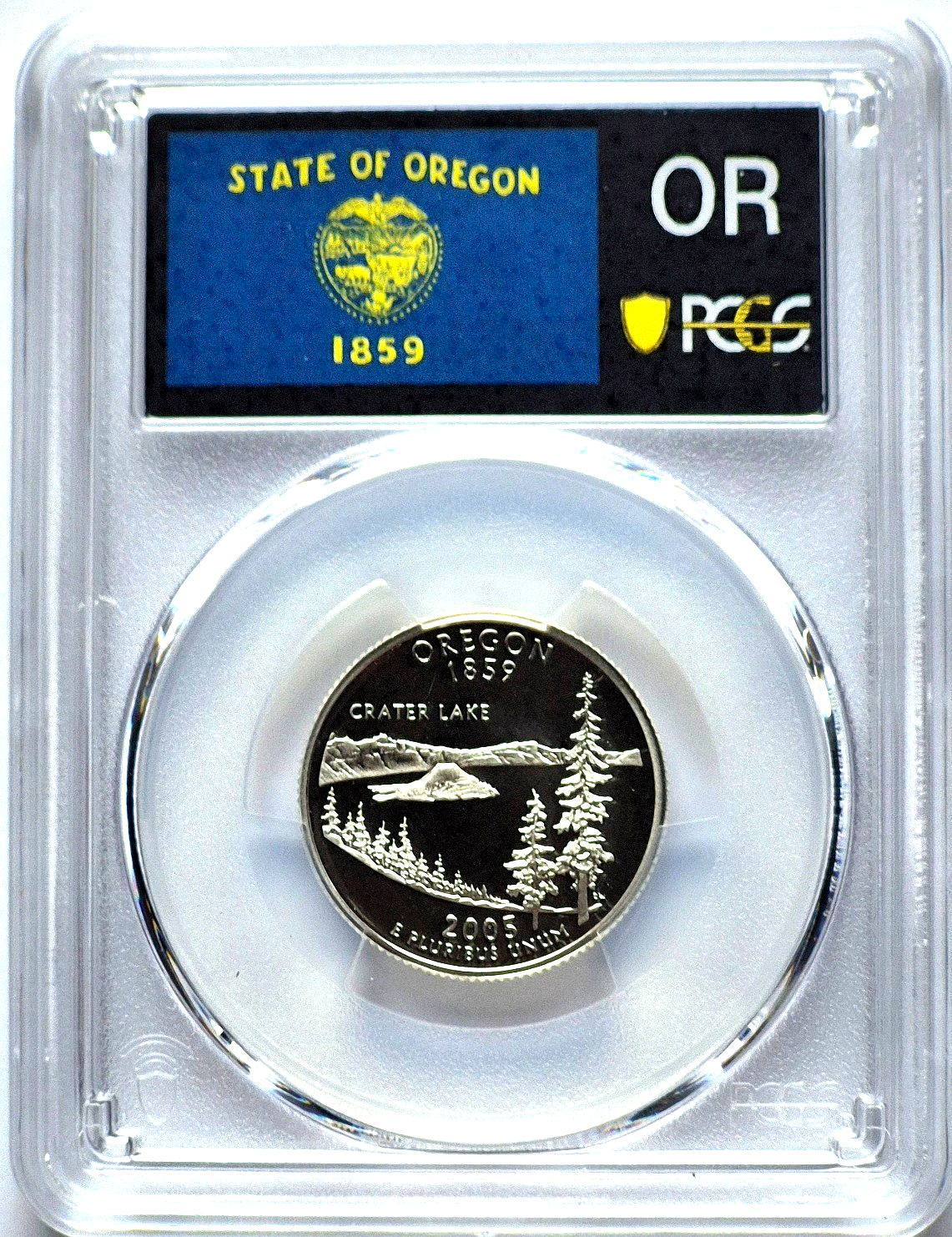 2005 S State Quarter Set 90% Silver PCGS High Graded PR69DCAM (CA/KS/OR/MN/WV)