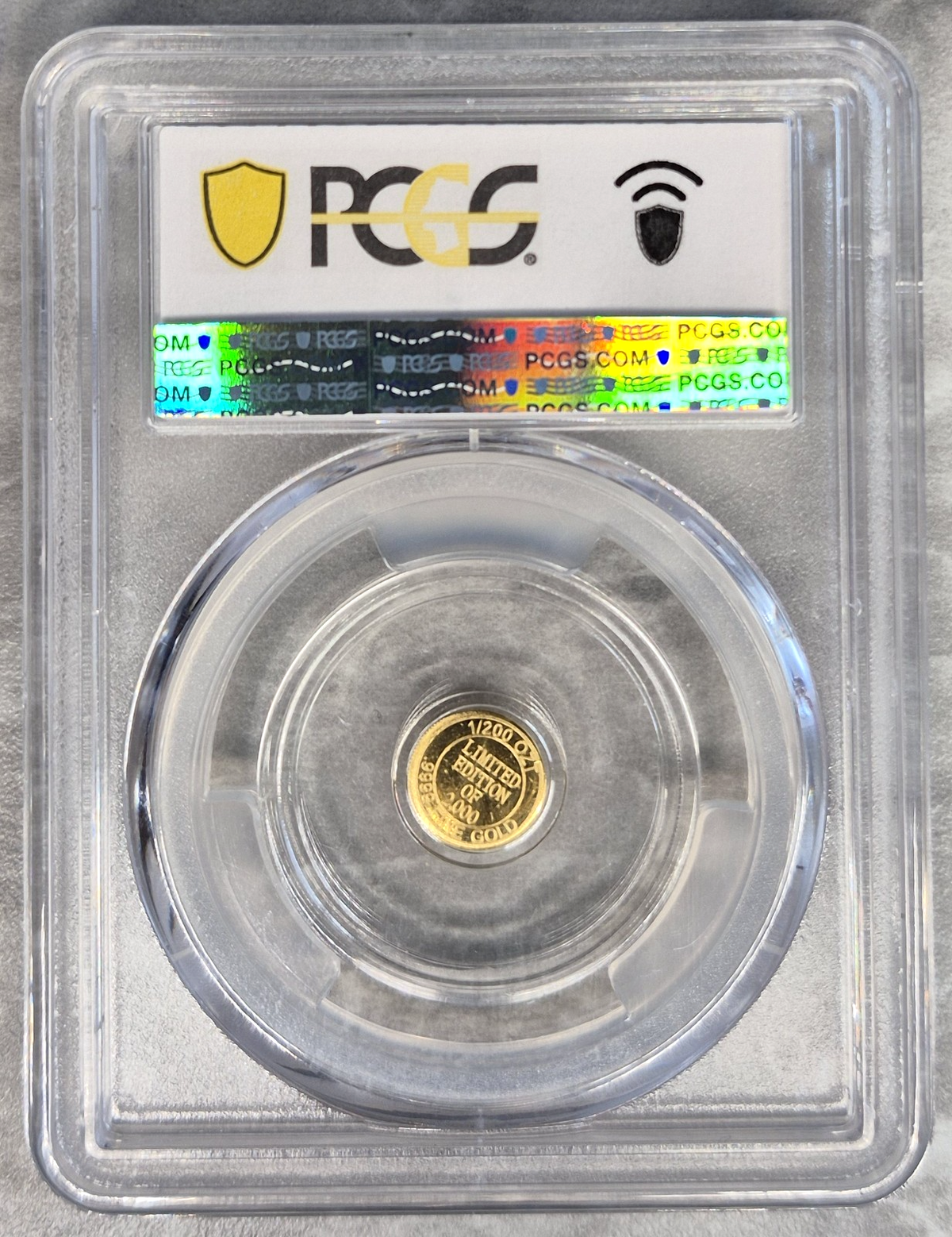 Alien & Astronaut 1/200 oz .9999 Gold Round PCGS MS69 Limited Edition of 2,000