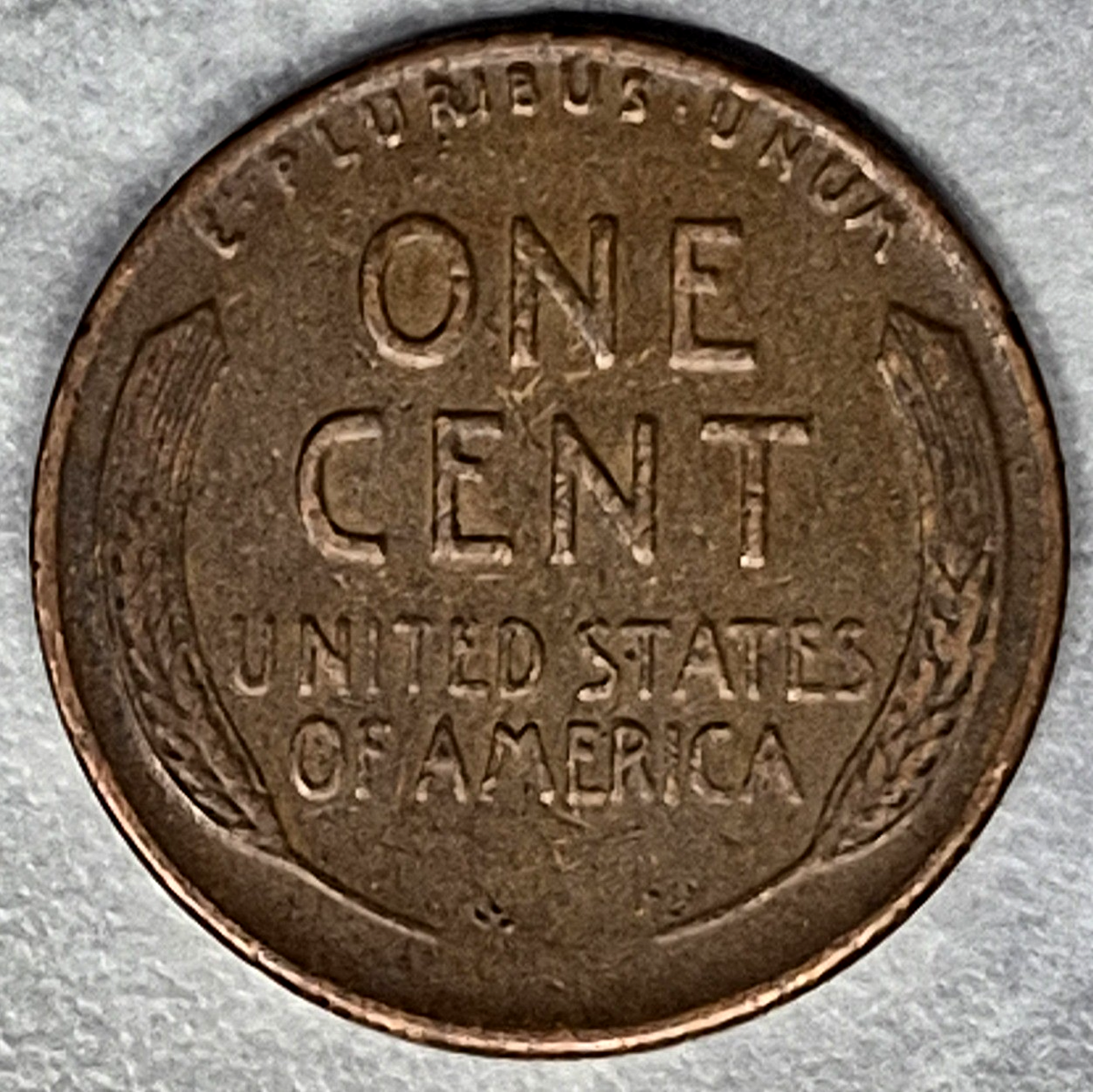 1944-D Lincoln Wheat Cent Denver Mint WWII Shell Case Wheat Penny Very Fine VF