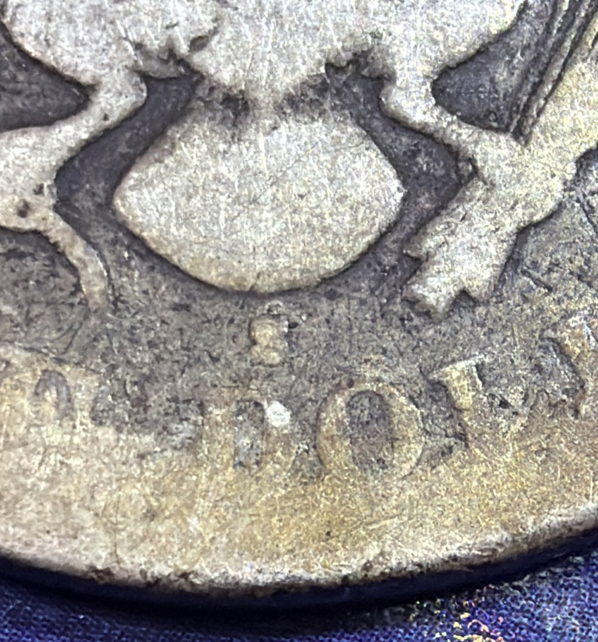 1894-S Barber Half Dollar 50C G Good 90% Silver US Coin San Francisco