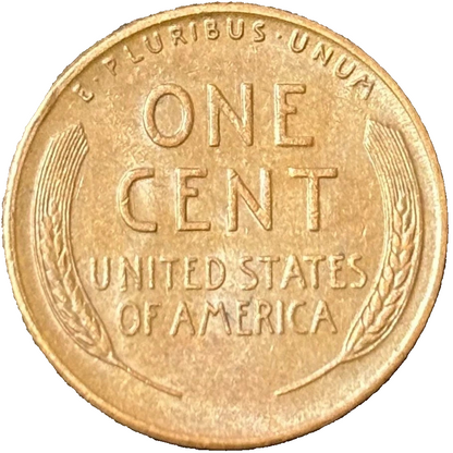 1946 S Lincoln Cent Good (G) to Very Good (VG) Circulated Condition Copper Penny