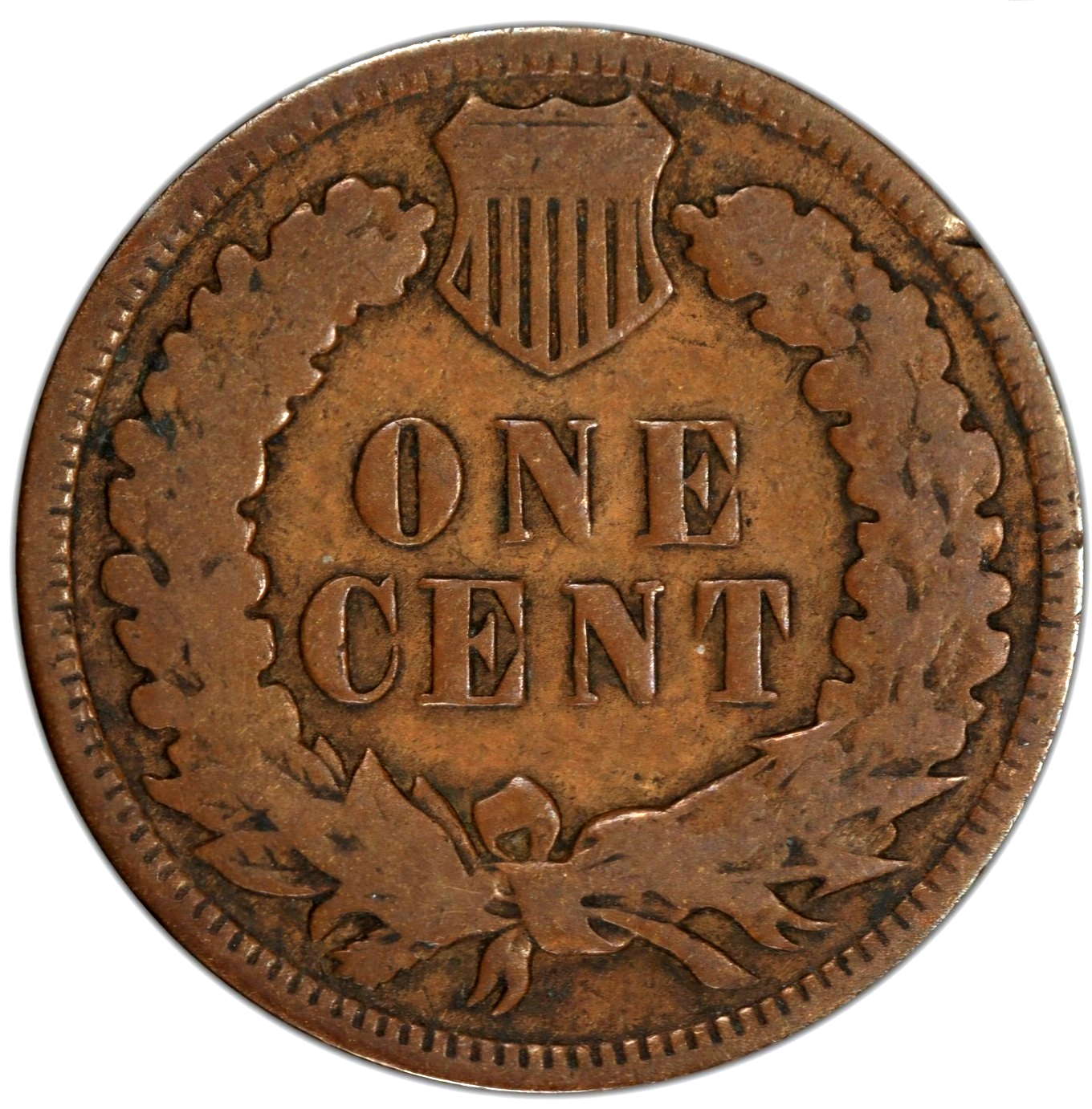 ✅ 1909 First & Last 2 Coins - Lincoln Wheat & Indian Head G-F Average Circulated