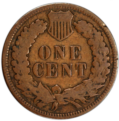 ✅ 1909 First & Last 2 Coins - Lincoln Wheat & Indian Head G-F Average Circulated