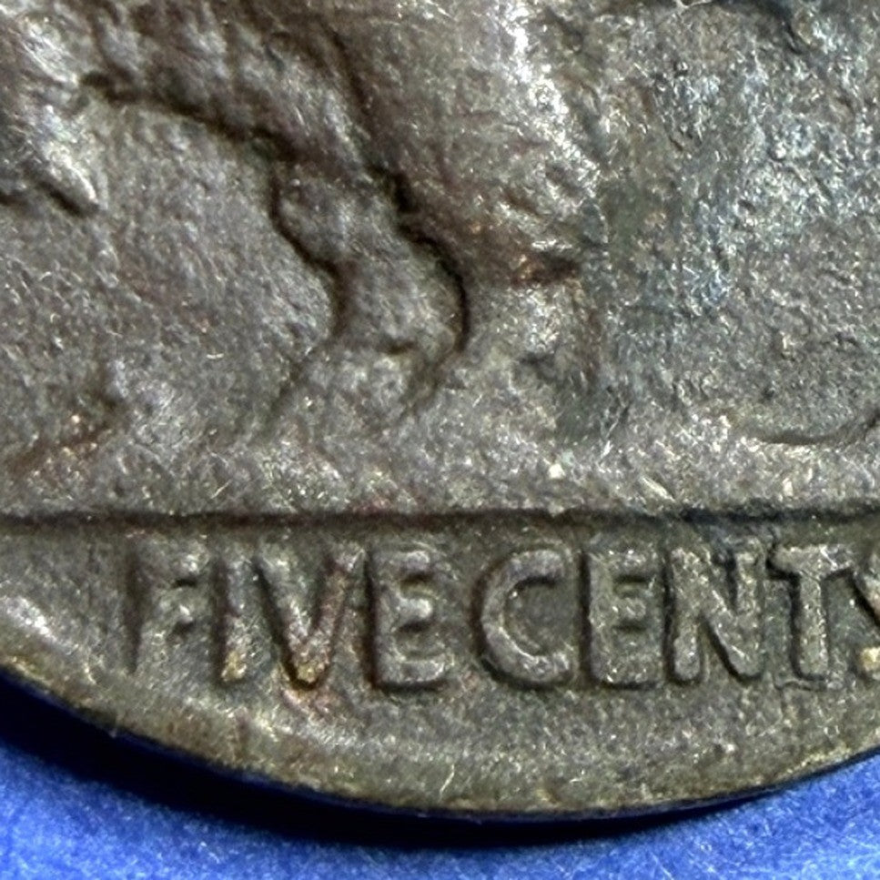 1920 Buffalo Nickel 5C Indian Head G Good Philadelphia Antique US Five Cent Coin