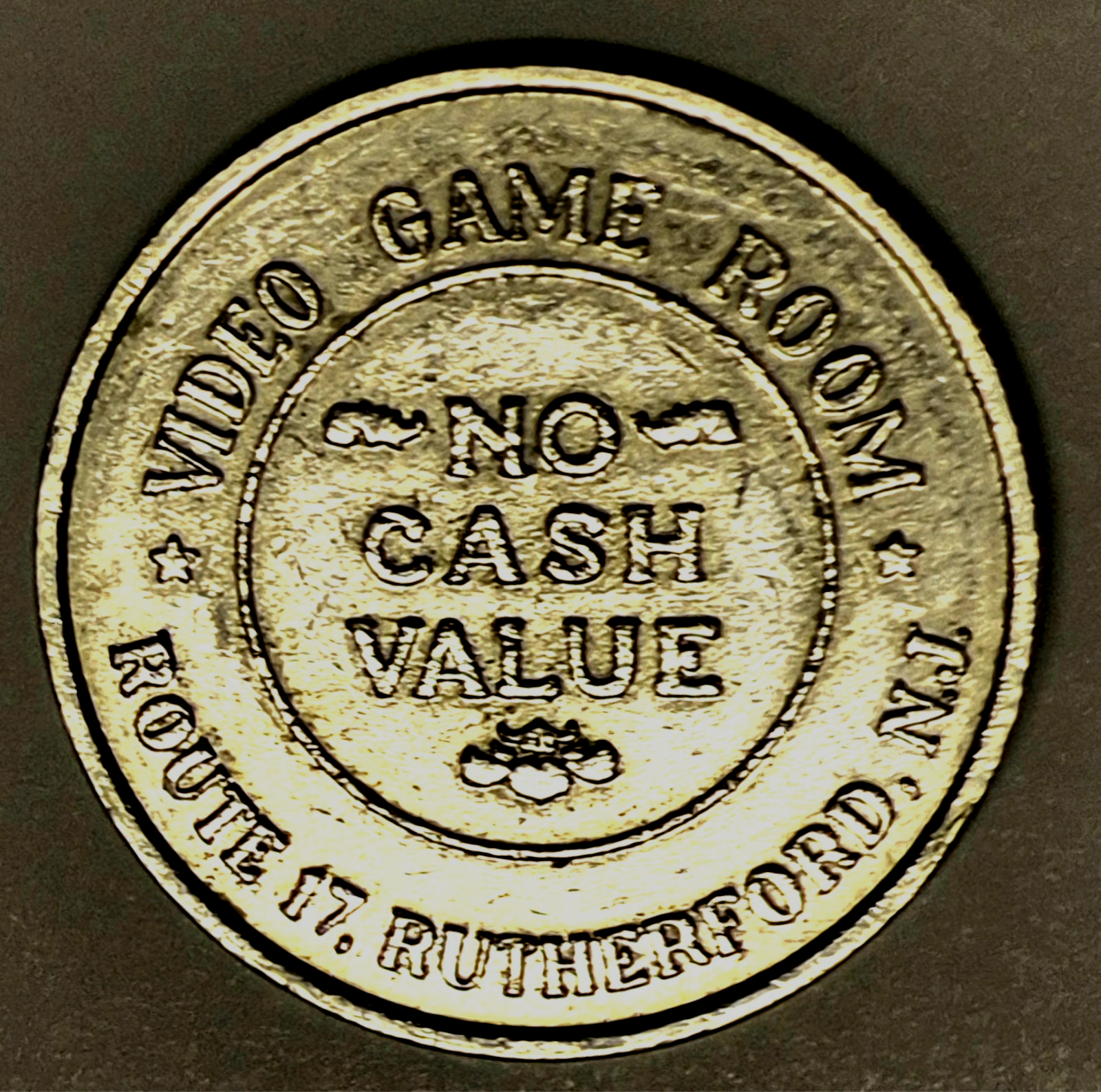 1980's The Great Escape Game Room Arcade Token - Rutherford, NJ.