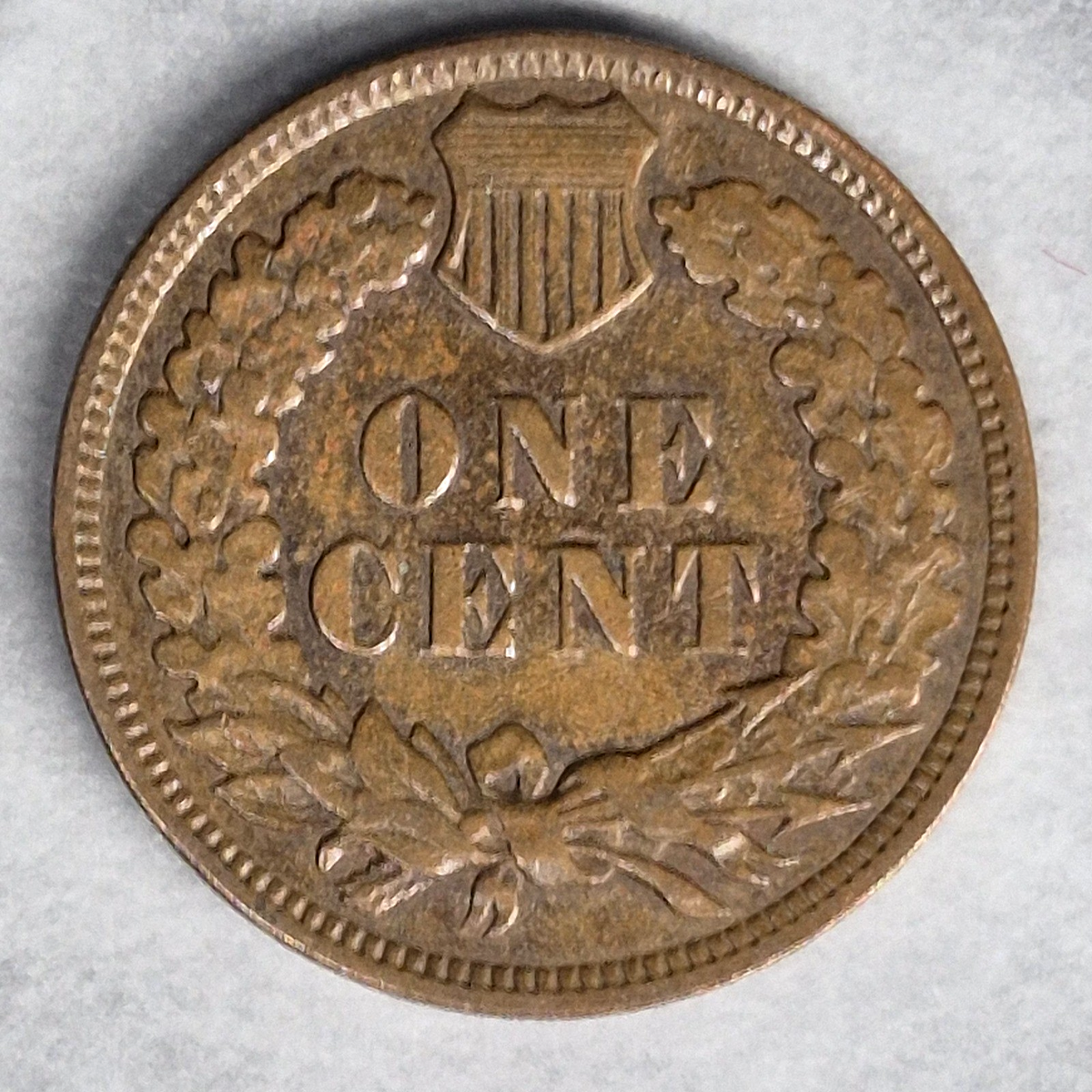 1908 Indian Head Cent Penny 1C Fine Bronze Philadelphia Early 1900s US Coin