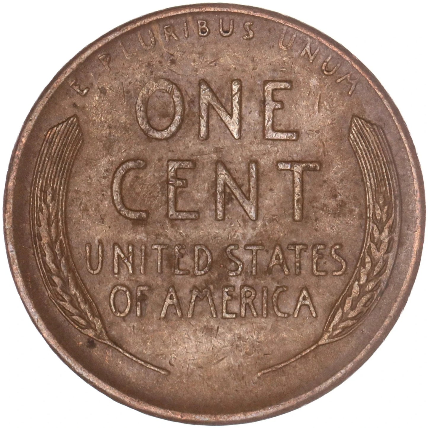 1947 S Lincoln Cent Average Circulated Condition Copper Penny San Francisco Mint