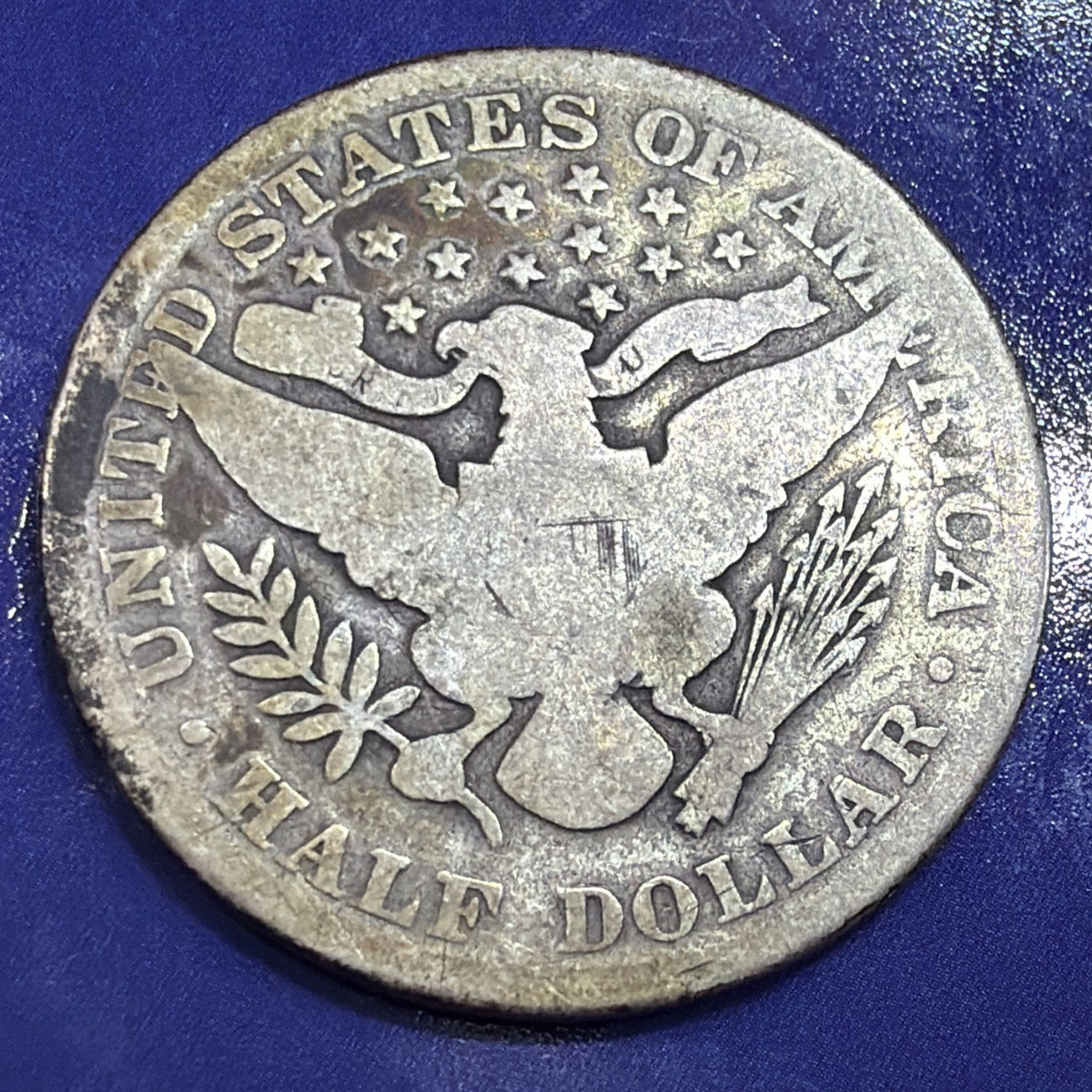1894 Barber Half Dollar 50C F Fine 90% Silver US Coin Philadelphia