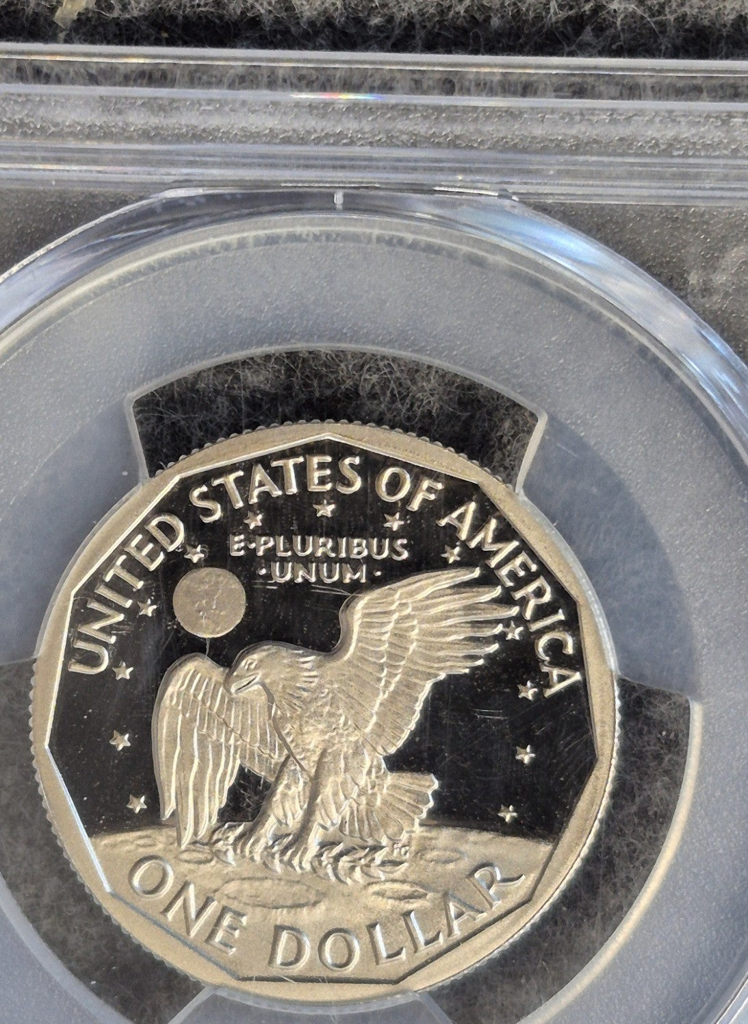 1981-S Susan B Anthony Dollar PCGS PR69DCAM Type 1 Proof SBA $1 Deep Cameo