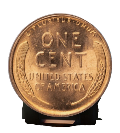 1944 P Lincoln Wheat Cent CHOICE BU UNC From OBW Bank Roll Beautiful RARE Penny