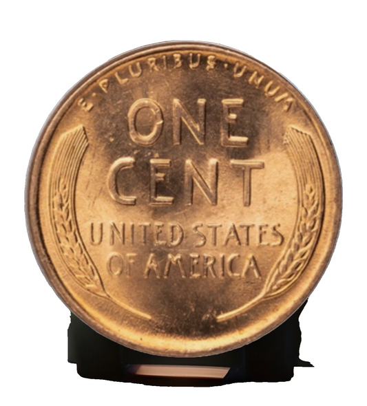 1944 P Lincoln Wheat Cent CHOICE BU UNC From OBW Bank Roll Beautiful RARE Penny