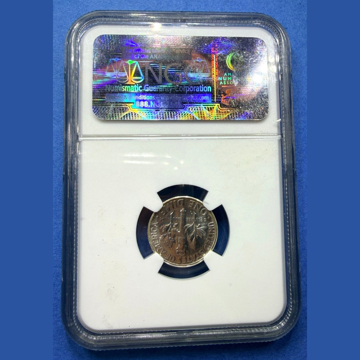 1955 Roosevelt Silver Dime Proof NGC PF67 Low Mintage 378,200 90% Silver 10C