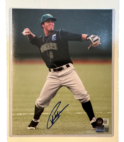 ⚾️   Andrew Triggs Signed 8x10 Licensed Photo COA: BAS Beckett KC Royals Minor