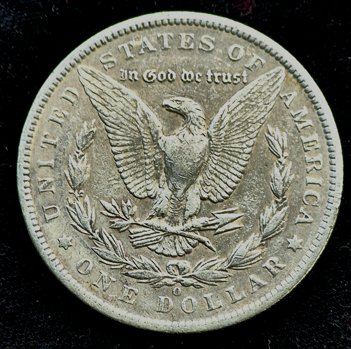 1886-O Morgan Silver Dollar Strong AU Features 90% Silver Harder Semi-Key Date