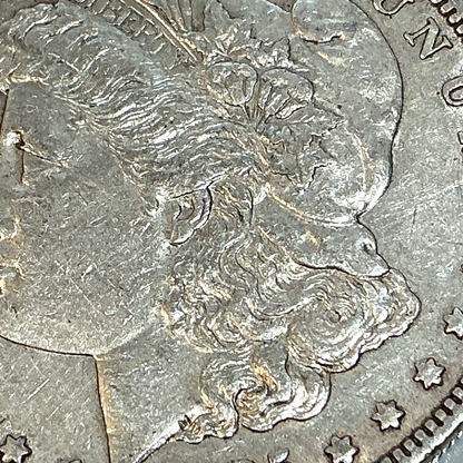 1885-P Morgan 90% Silver Dollar AU/BU Features ~ Sharp Strike & Shine -NICE COIN