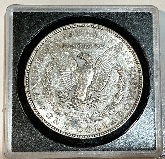 1902-P Morgan 90% Silver Dollar AU FEATURES Sharp Liberty ~ NICE COIN