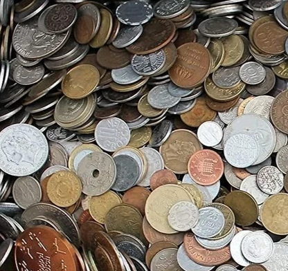 1/2 Pound World Coins Bulk Lot Around The World FOREIGN Coins Instant Collection