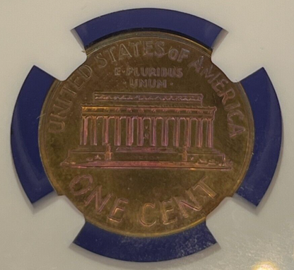 1961 NGC PF65 BN Lincoln Cent 1c🔥 PINK NEON COLOR 🌈 Toner Alert ‼️ Proof Coin