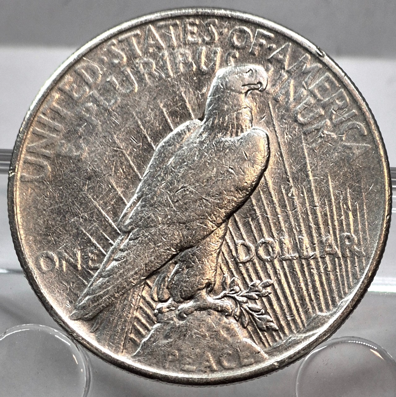 1935 Silver Peace Dollar 90% Silver Last Year of Minting Stong VF-XF Features $1