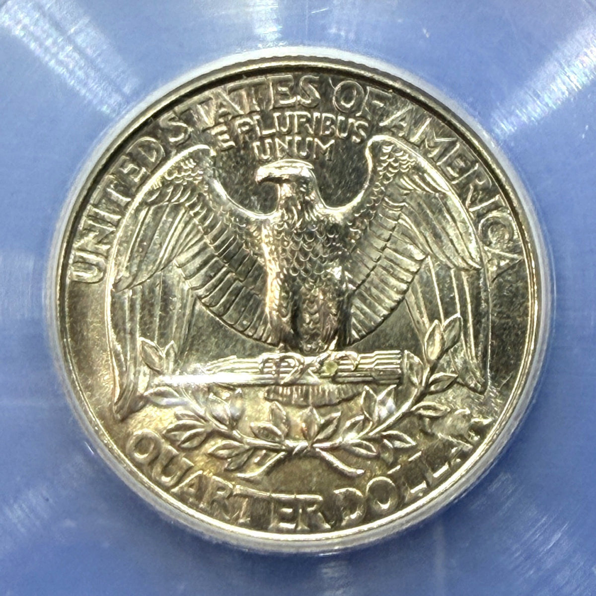 1998-P Washington Quarter ICG MS67 Austin Hutto CEO Signed Label 25C Gem Coin