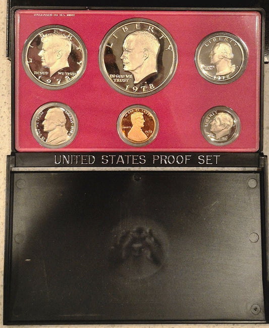 1978-S US Mint Proof Set 6 Coin Set OGP Original Government Packaging