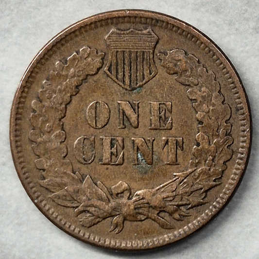1907 Indian Head Cent Penny 1C VF Very Fine Bronze Philadelphia Antique US Coin