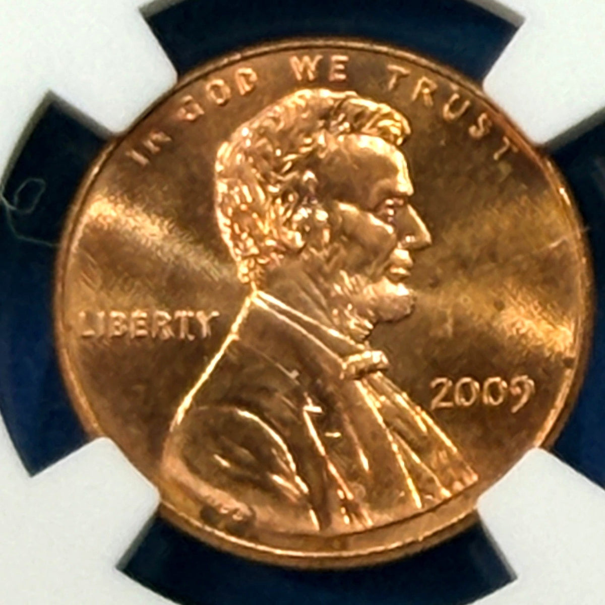 2009 Lincoln Bicentennial Cent Formative Years NGC MS66 RD Log Reading - photo 2