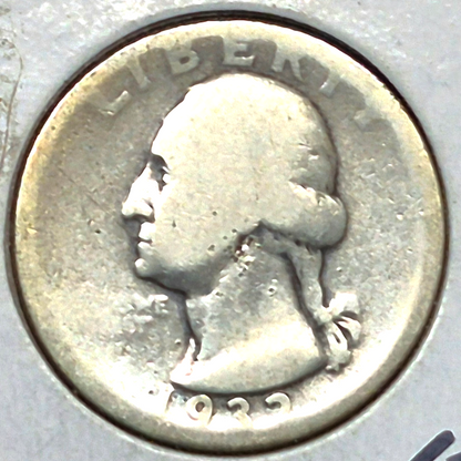 1932 P/D/S Washington SILVER Quarter 3 Coin Set First Year Of Series Key Dates