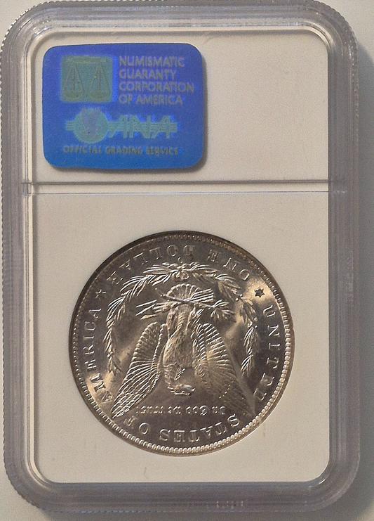 1885 O NGC Highly Graded MS63 Morgan Silver Dollar $1 US Collectable Old Holder
